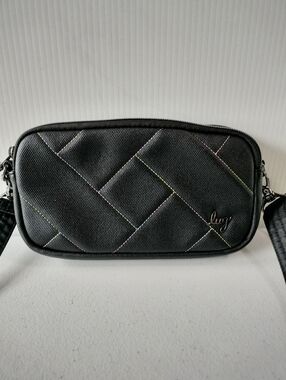 Lug Matte Lux Coupe XL Black Crossbody Converts Belt Bag Travel Shopping